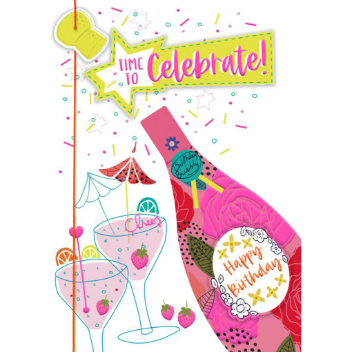 Picture of TIME TO CELEBRATE BIRTHDAY CARD